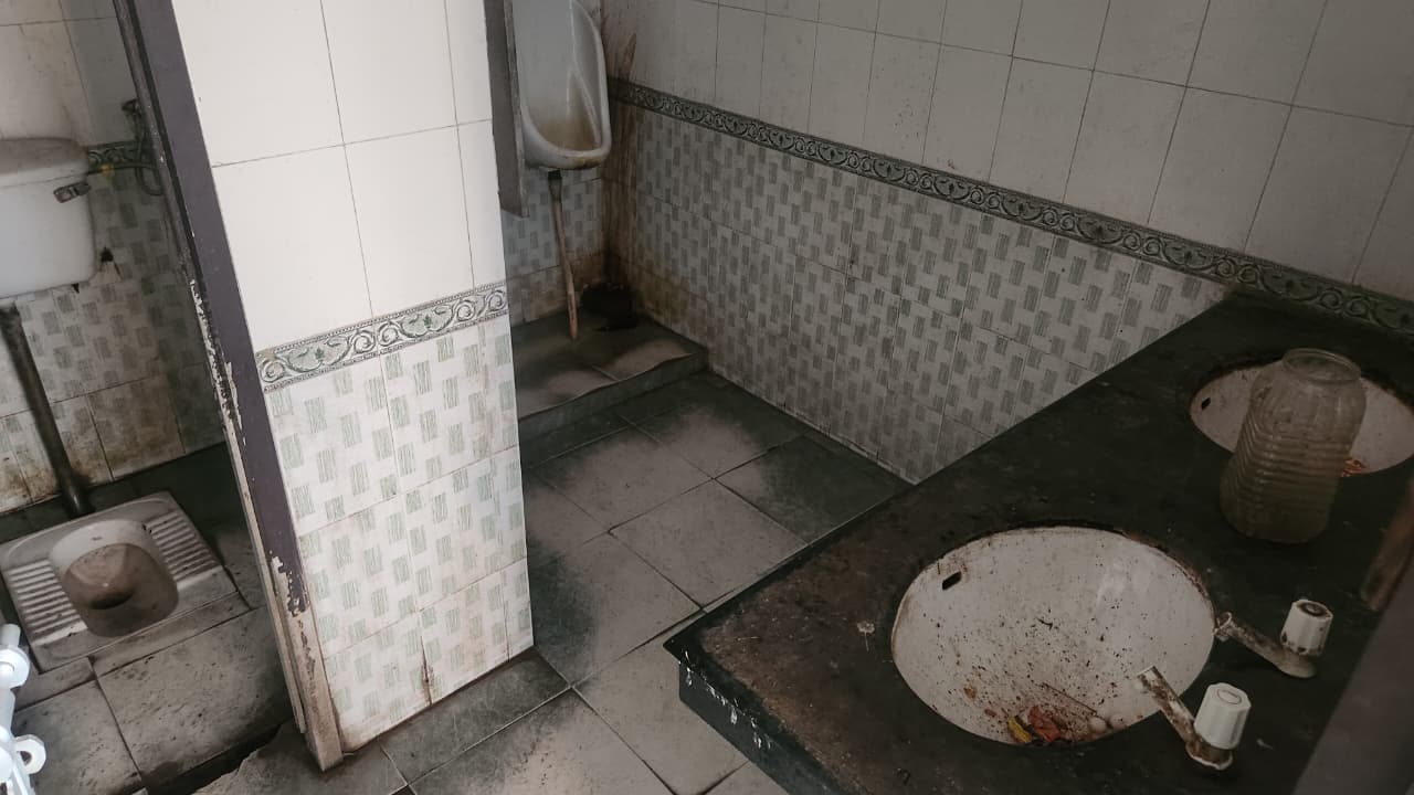 बदबू और अस्वच्छता का माहौल बना हुआ है