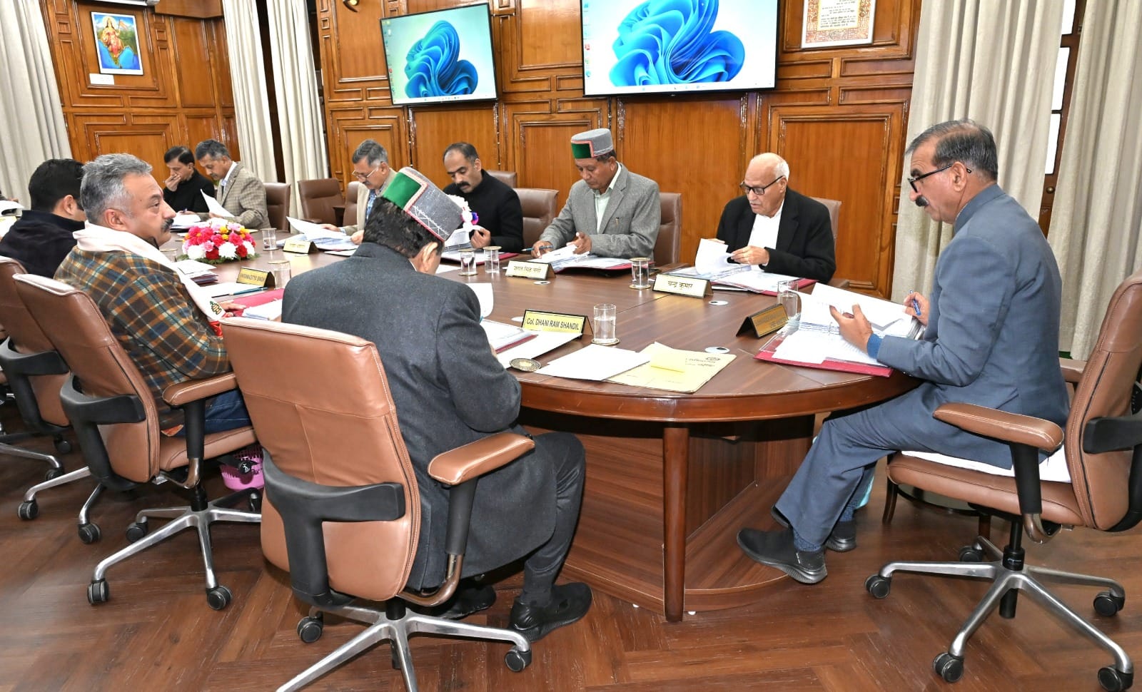 Himachal Cabinet Meeting