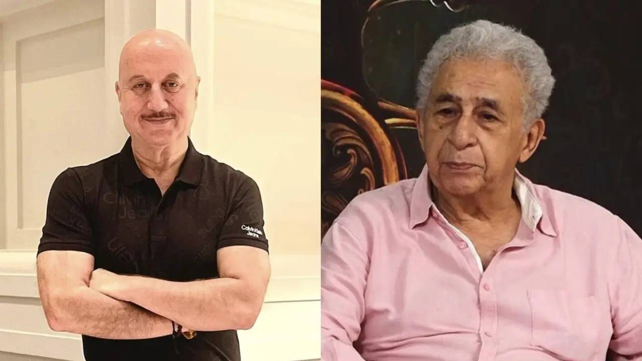 Naseeruddin Shah and Anupam Kher
