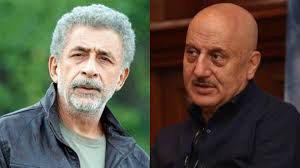 Naseeruddin Shah and Anupam Kher