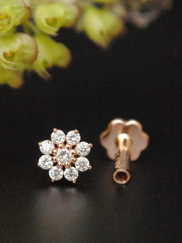 बजट फ्रेंडली गोल्ड नोज पिन के लेटेस्ट डिजाइंस हैं गजब