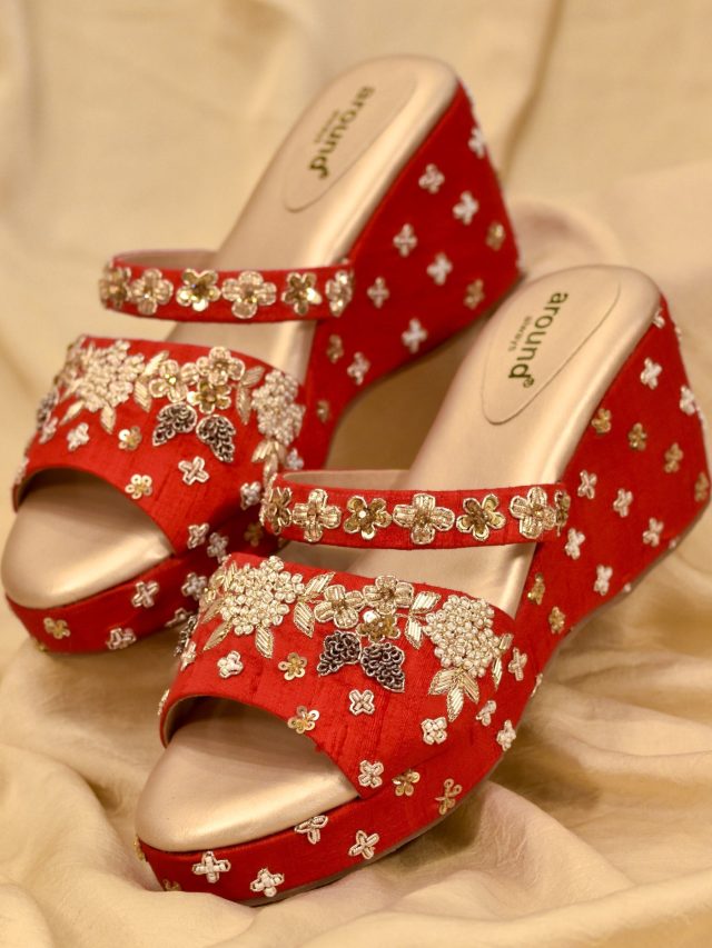 bridal footwear designs  comfortable और stylish लुक के लिए आप भी ट्राई कर सकती हैं ये bridal footwears