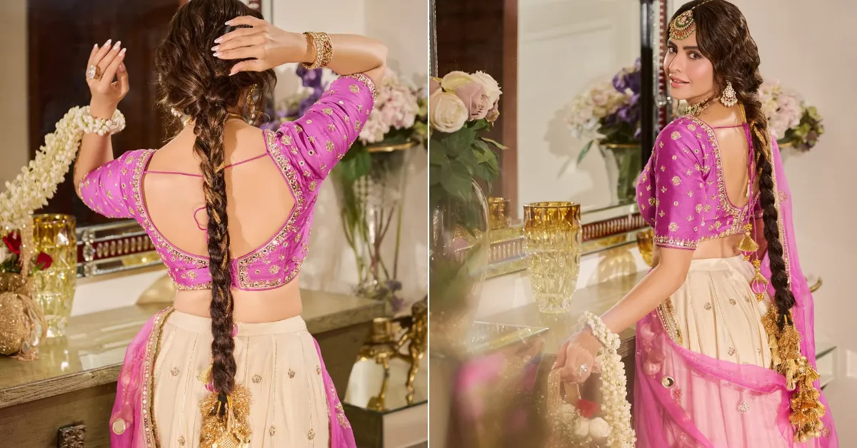 Bridal Hairstyle Idea( Source: Social Media)