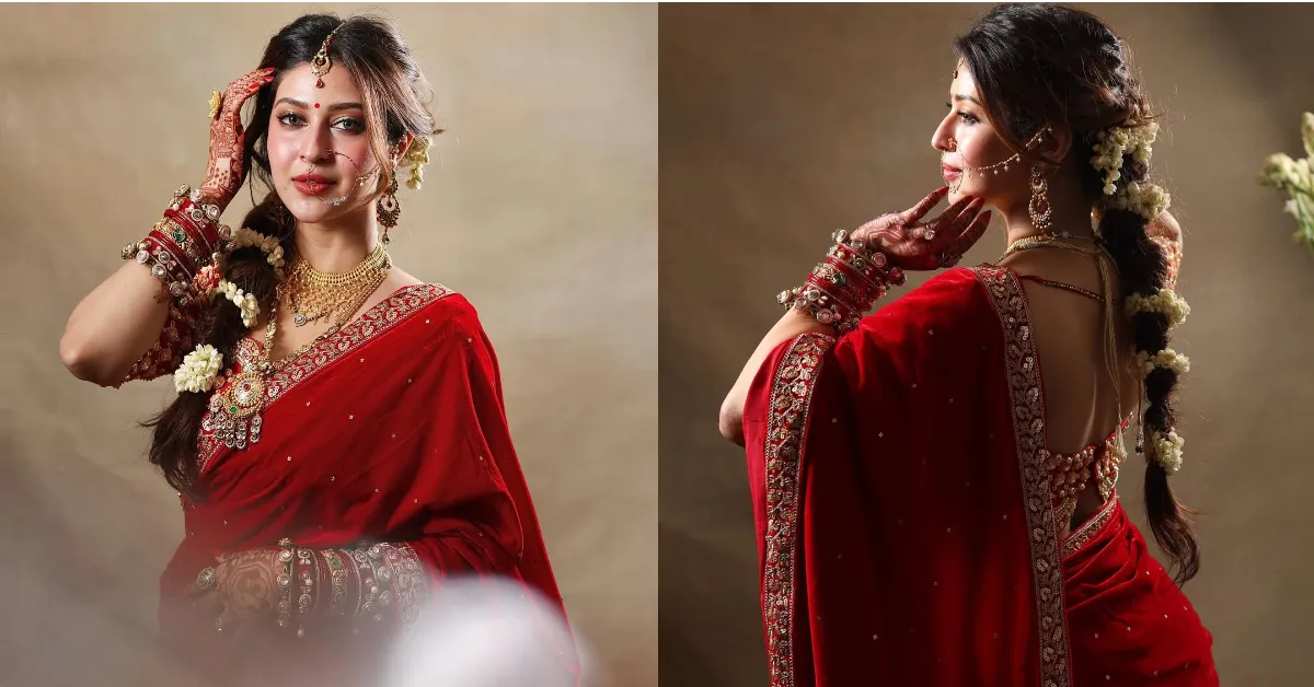 Bridal Hairstyle Idea( Source: Social Media)