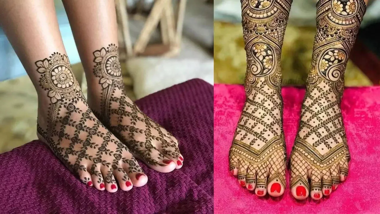 Latest Bridal Mehndi Design( Source: Social Media)
