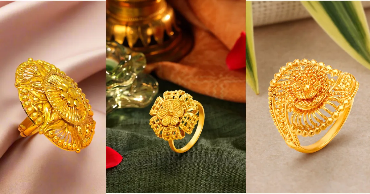 Latest Bridal Gold Ring Design( Source: Social Media)