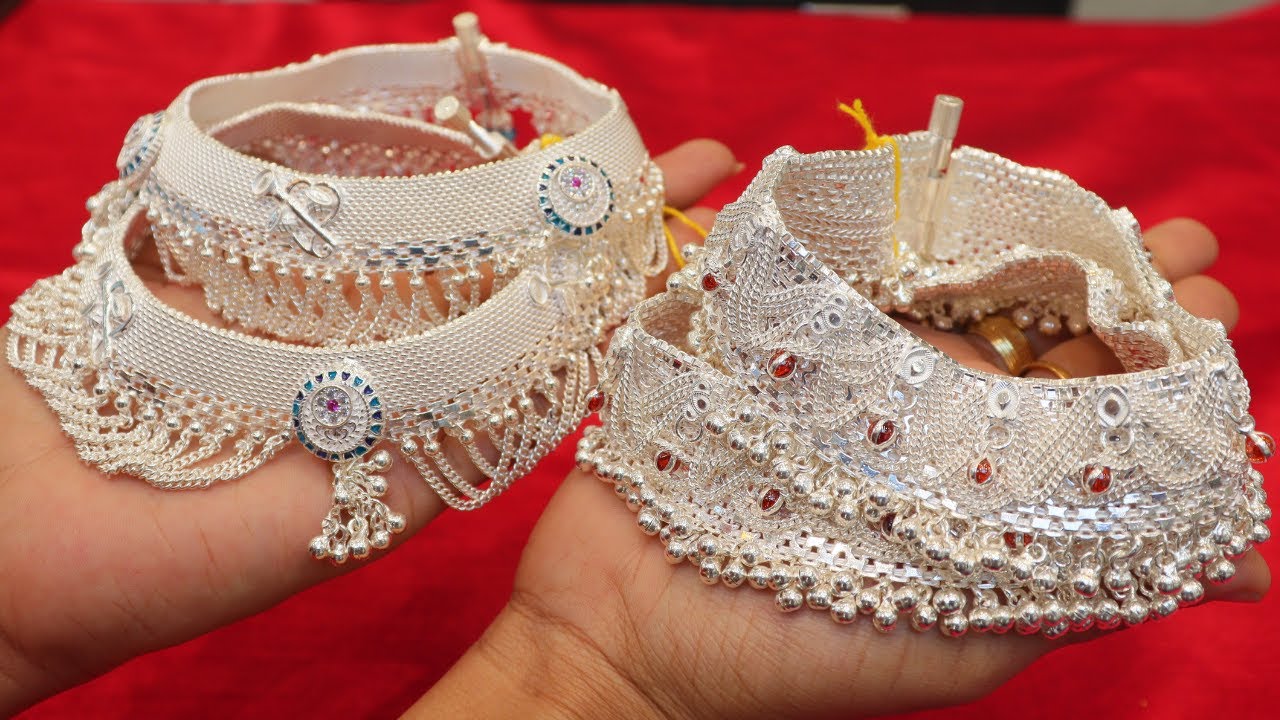 Silver Payal Designs For Bridal( Source: Social Media)