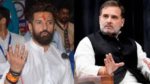 Chirag Paswan on Rahul Gandhi,(source: social media)
