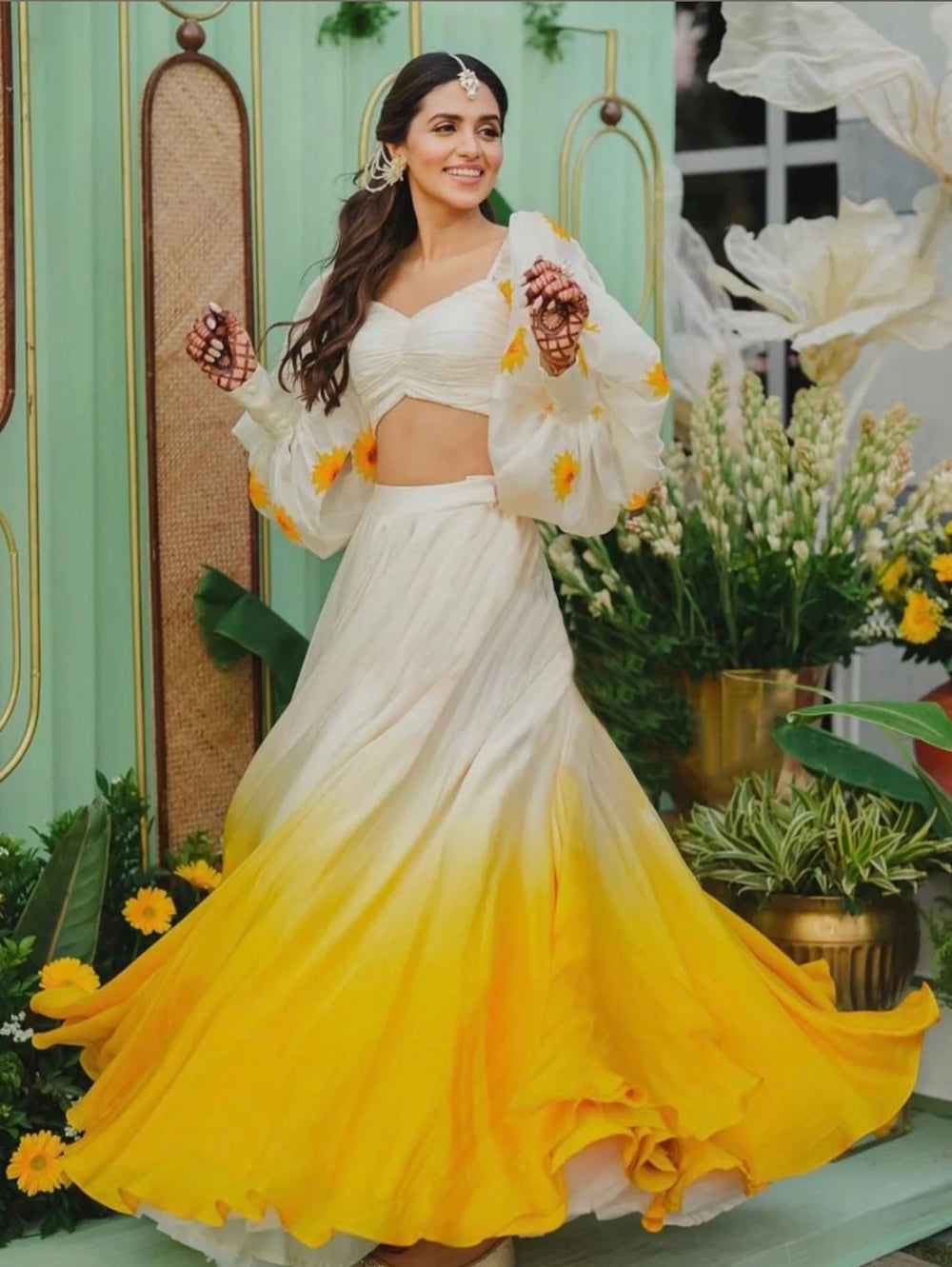 Haldi Ceremony Outfit Designs( Source: Social Media)