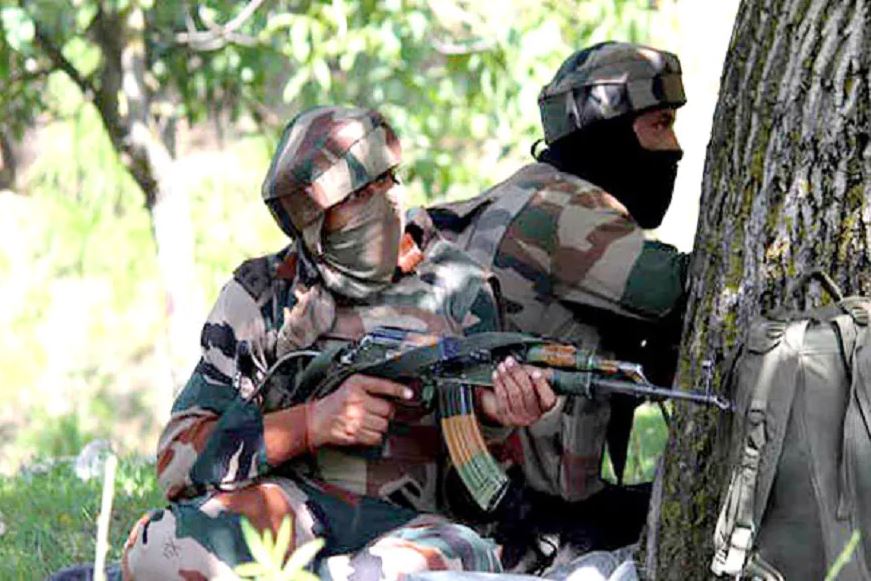 सुरक्षाबल हाई अलर्ट पर