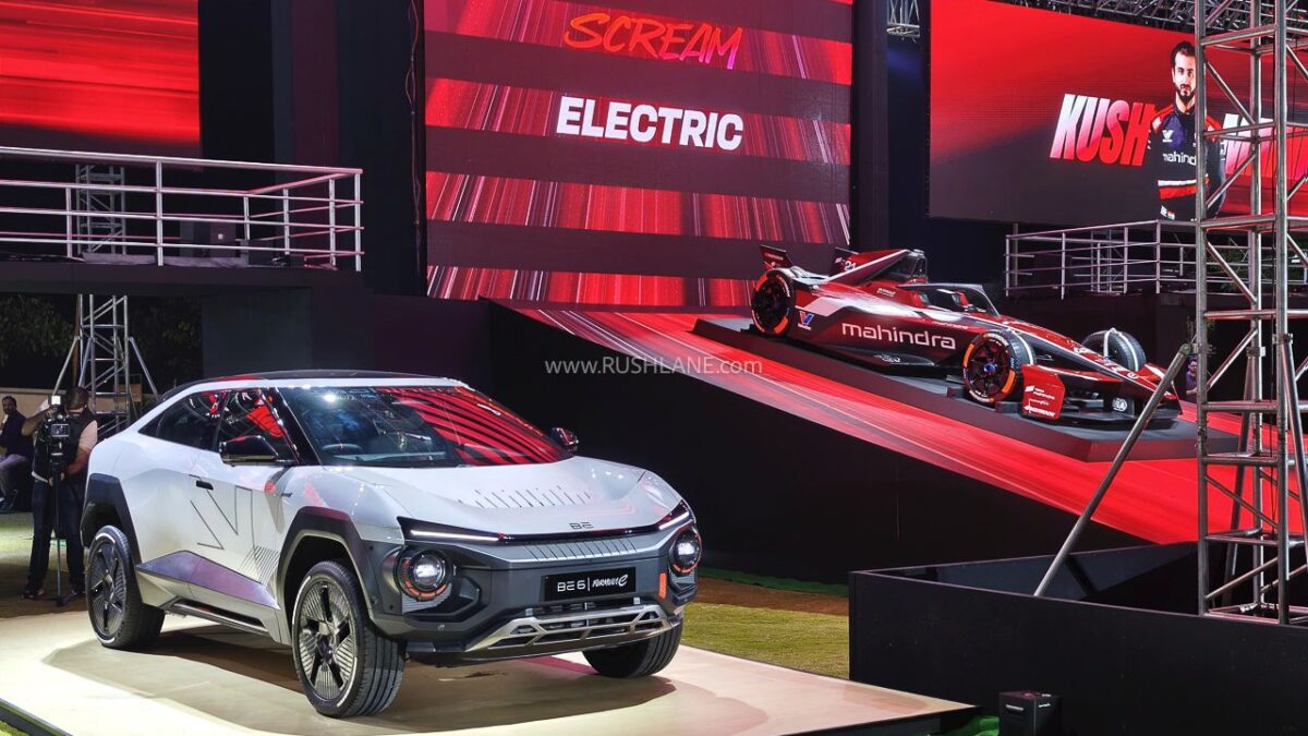 Mahindra BE 6 Formula E Launched (credit social media )