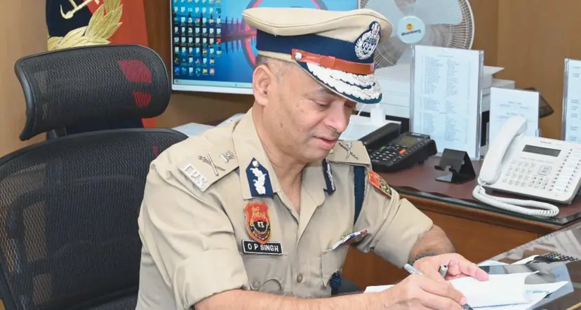 DGP Op Singh के नेतृत्व में ऑपरेशन ट्रैक डाउन