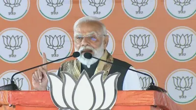 PM Modi on Bihar Result 2025 (credit S-M )