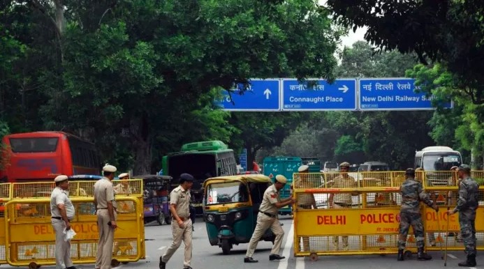 Delhi Traffic Advisory (Soucre: Social Media)