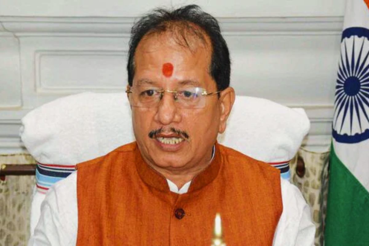 Bihar Deputy CM Vijay Sinha Attacked (source: social media)