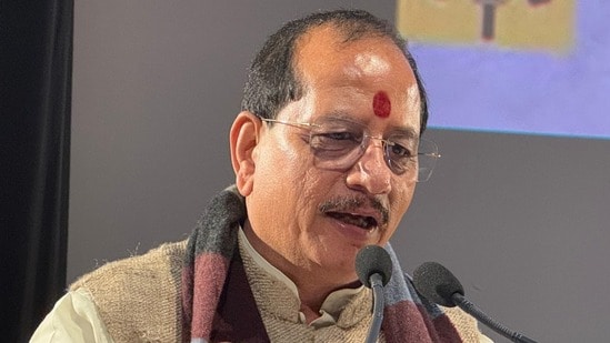 Bihar Deputy CM Vijay Sinha Attacked (source: social media)