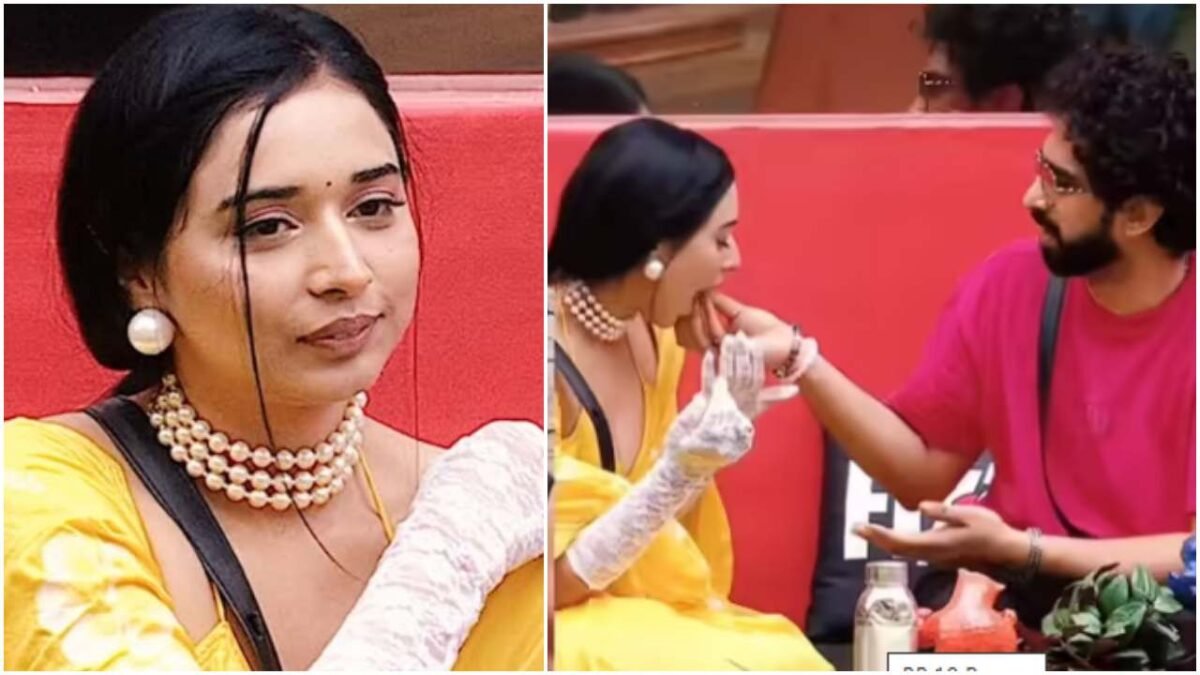 Tanya Mittal Kisses Amaal Malik - Source : Social Media