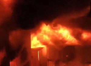 Fire Break out in Dadra