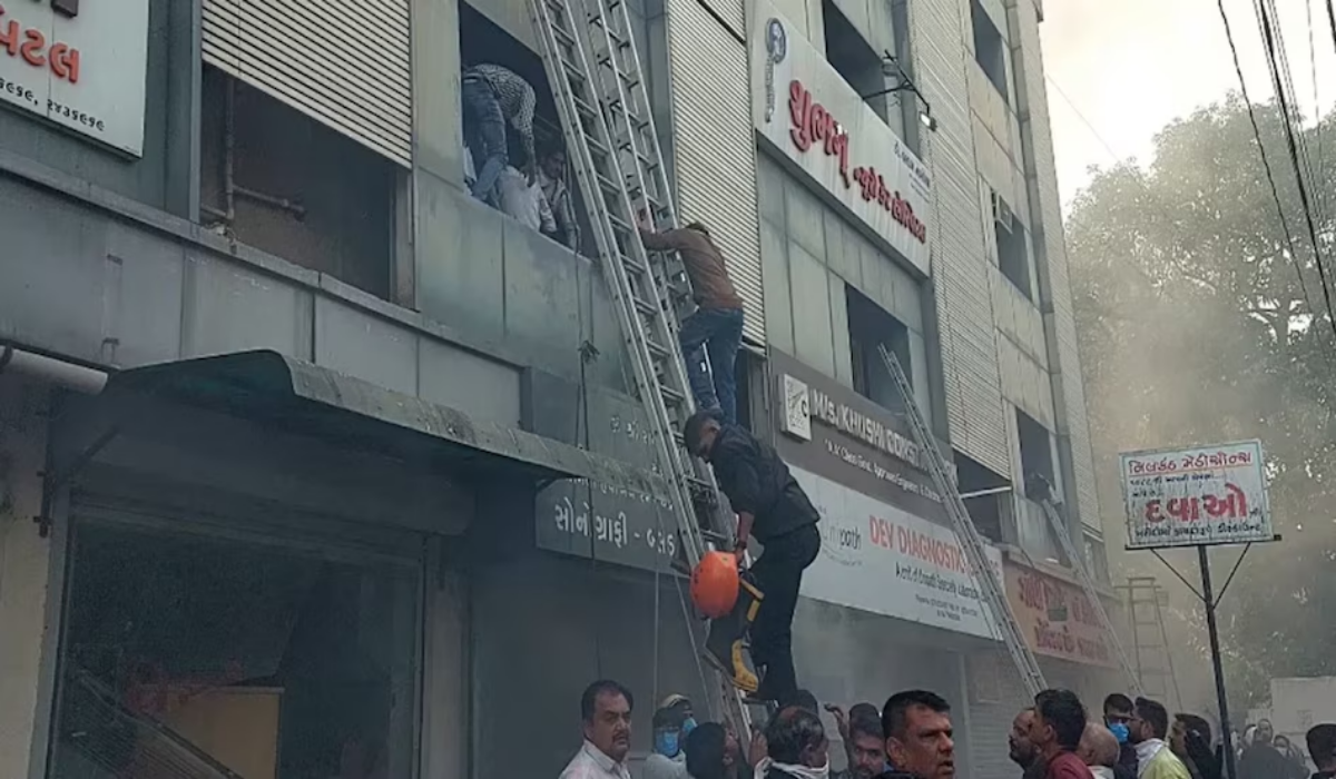 Bhavnagar Complex Fire