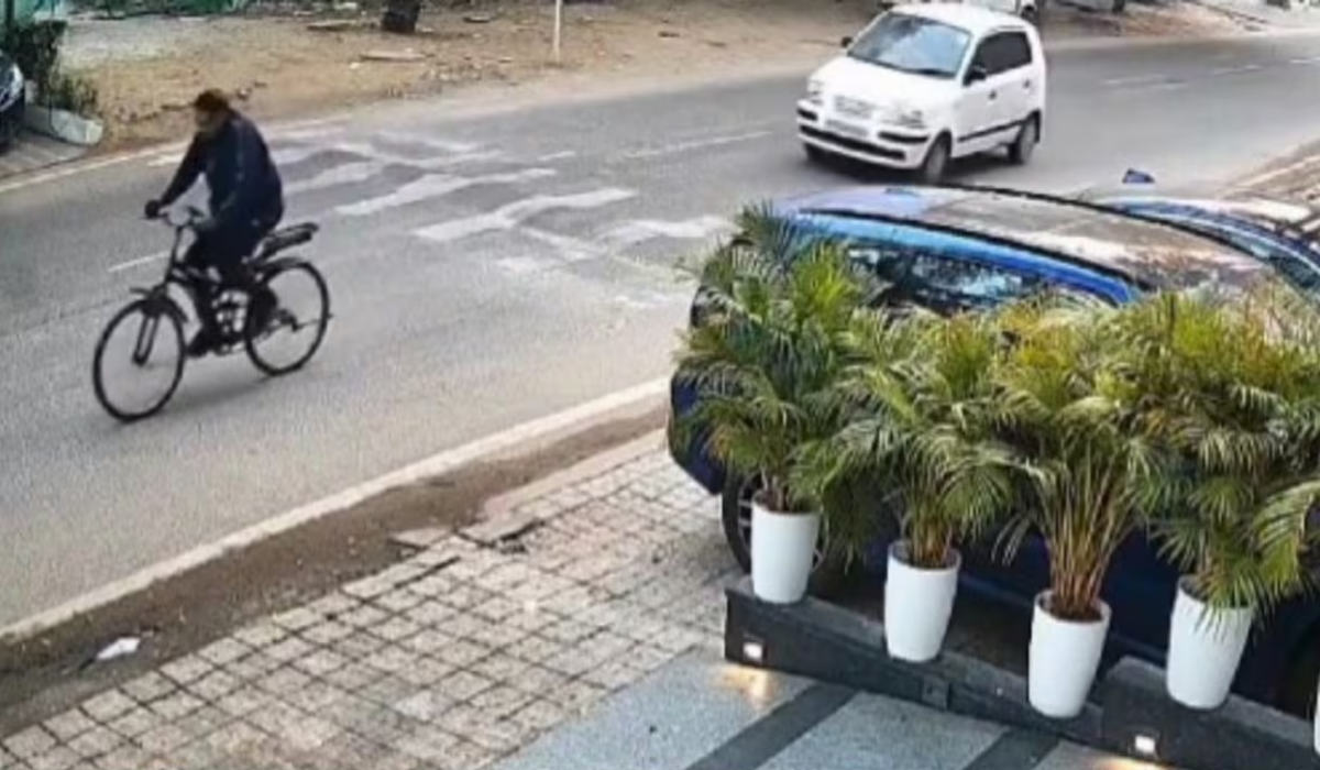 Gurugram Businessman Hit By Car