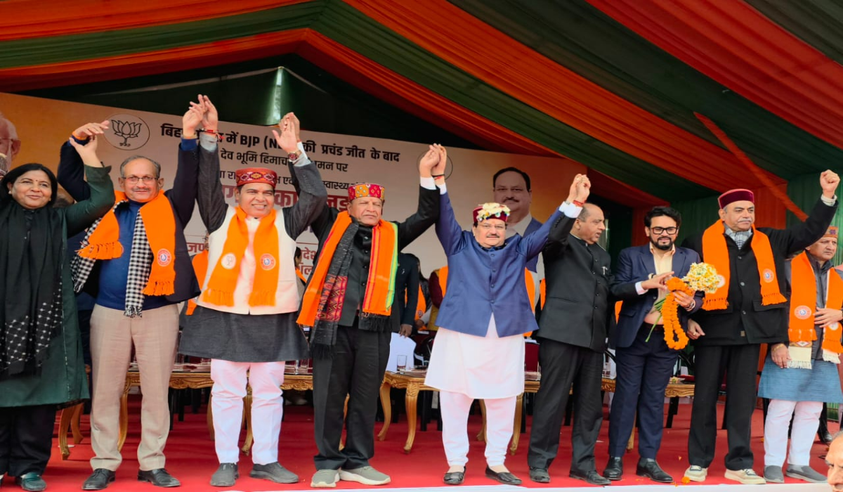 JP Nadda Himachal Visit
