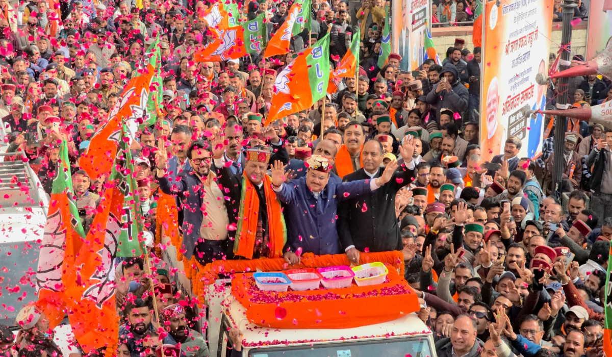 JP Nadda Himachal Visit