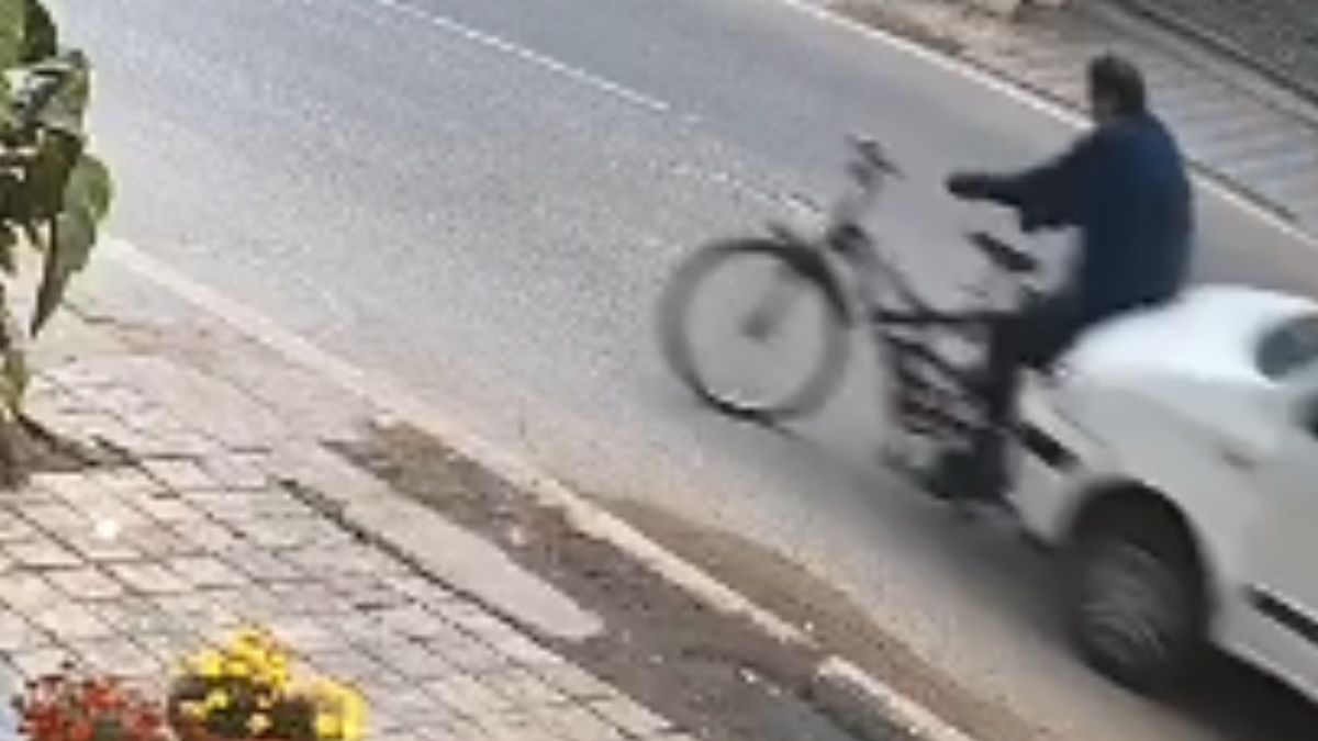 Gurugram Businessman Hit by Car (credit S-M)