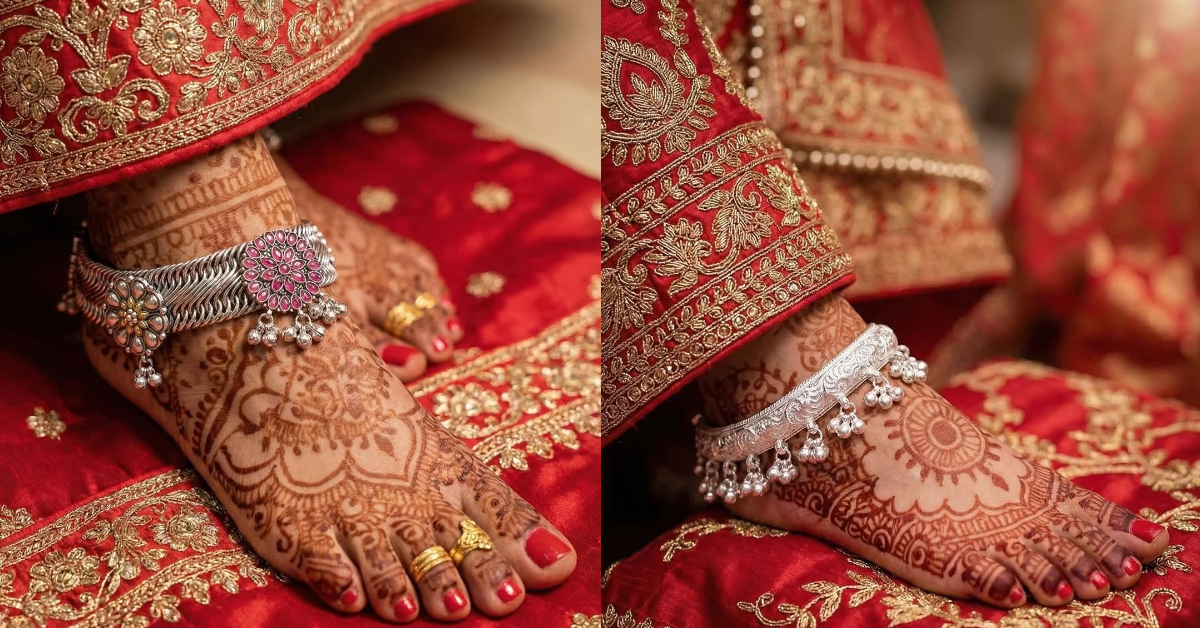 Silver Anklet Design