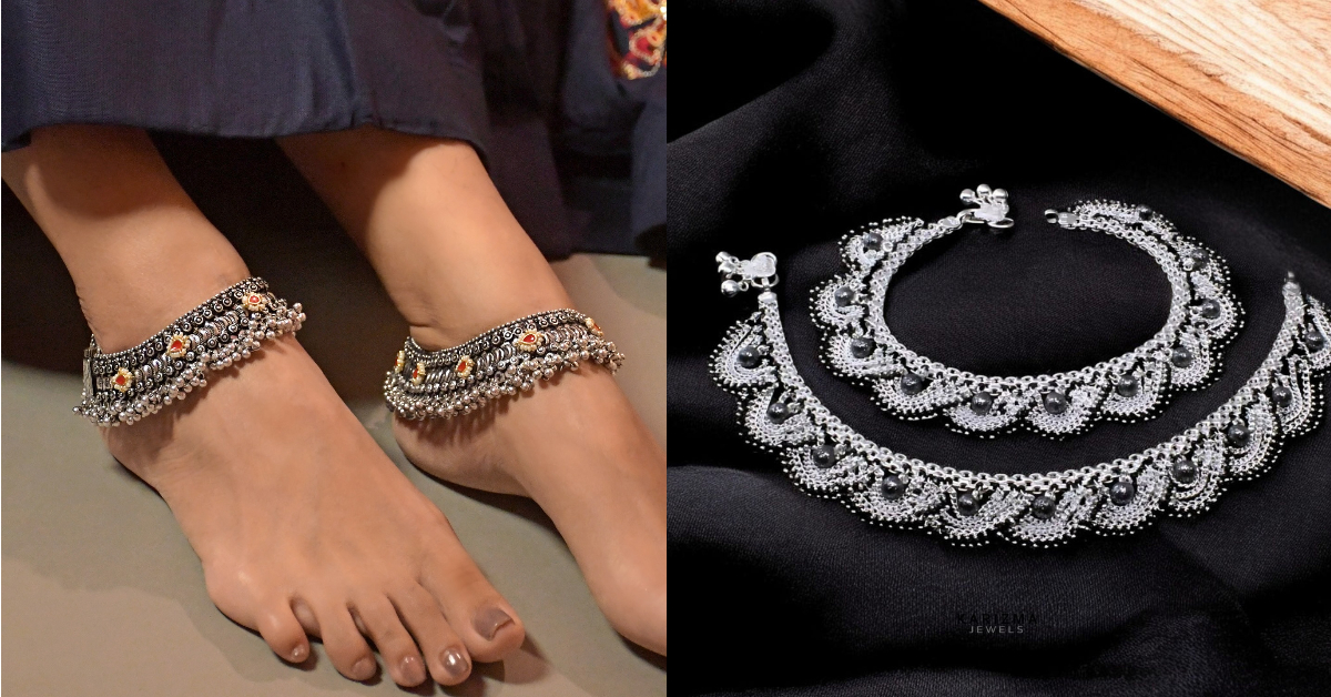 Silver Anklet Design( Source: Social Media)