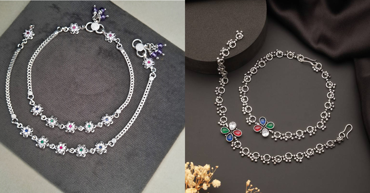 Silver Anklet Design( Source: Social Media)
