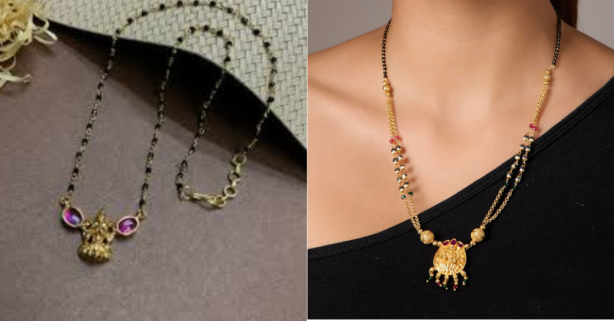 Short Mangalsutra Designs( Source: Social Media)