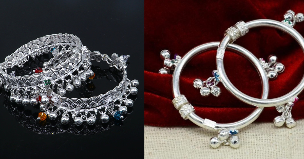 Silver Payal Design For Baby Girl( Source: Social Media)