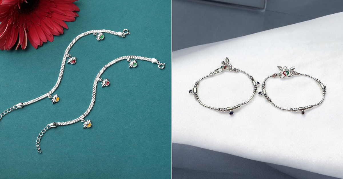 Silver Payal Design For Baby Girl( Source: Social Media)