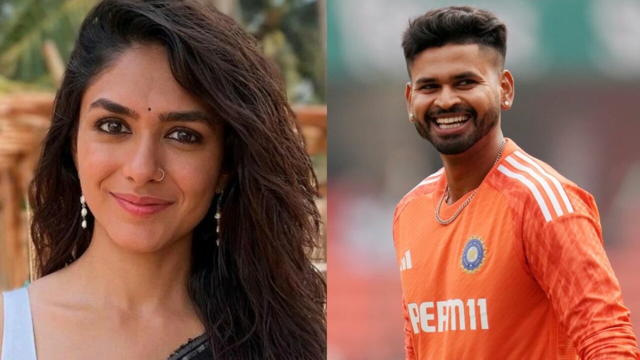 Mrunal Thakur Shreyas Iyer dating - Source : Social Media
