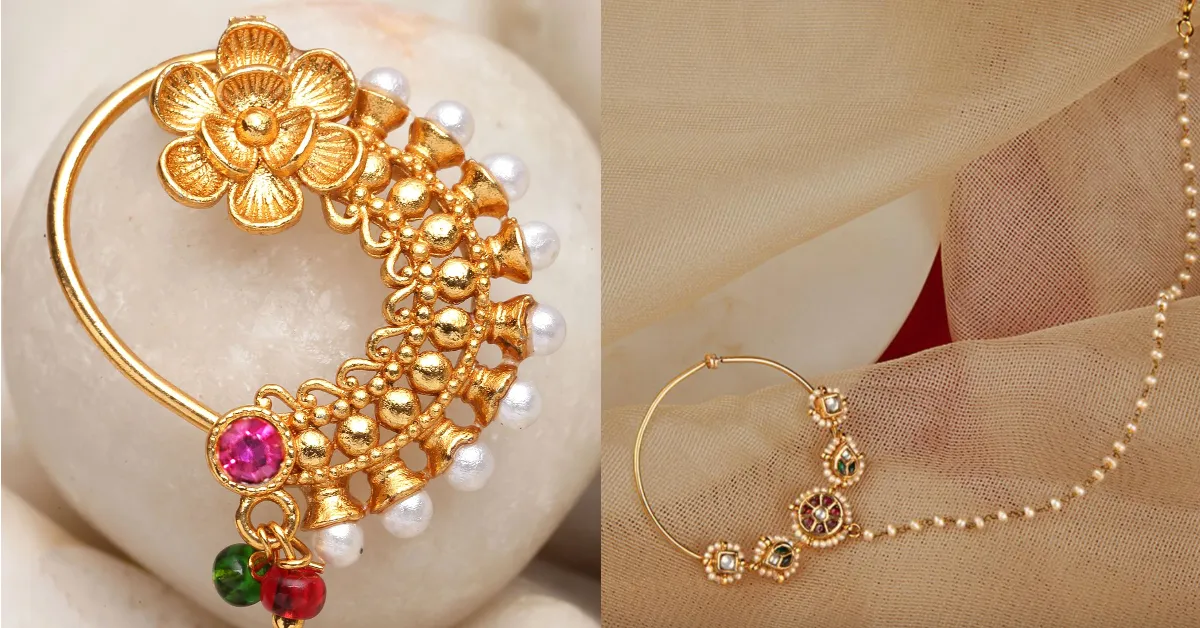 Bridal Gold Nath Designs( Source: Social Media)
