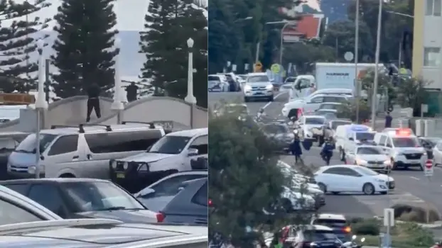 Bondi Beach Shooting Viral Video ( credit S-M )