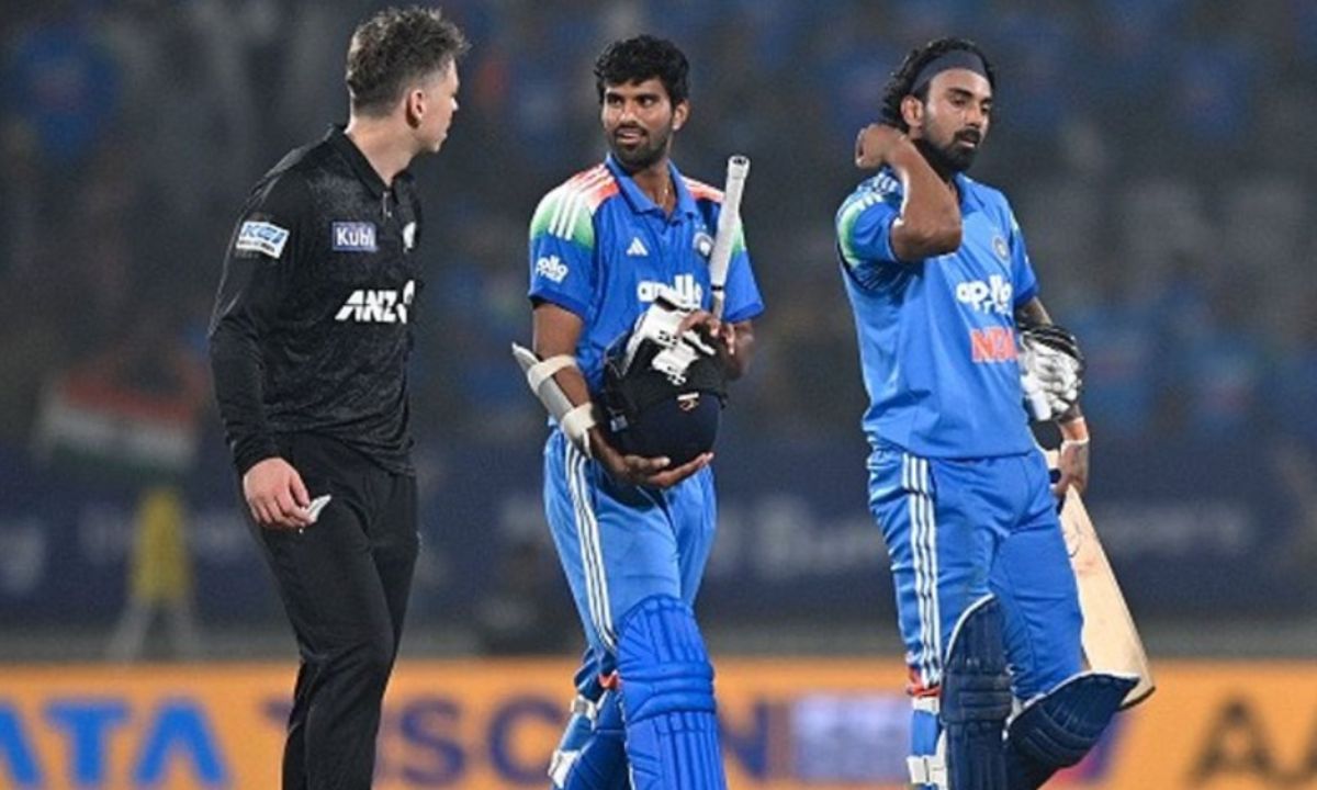 Washington Sundar Ruled Out