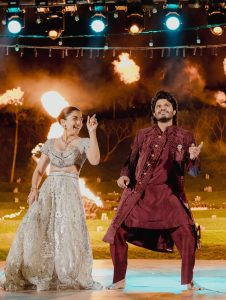 Rashmika And Vijay Musical Night Photos