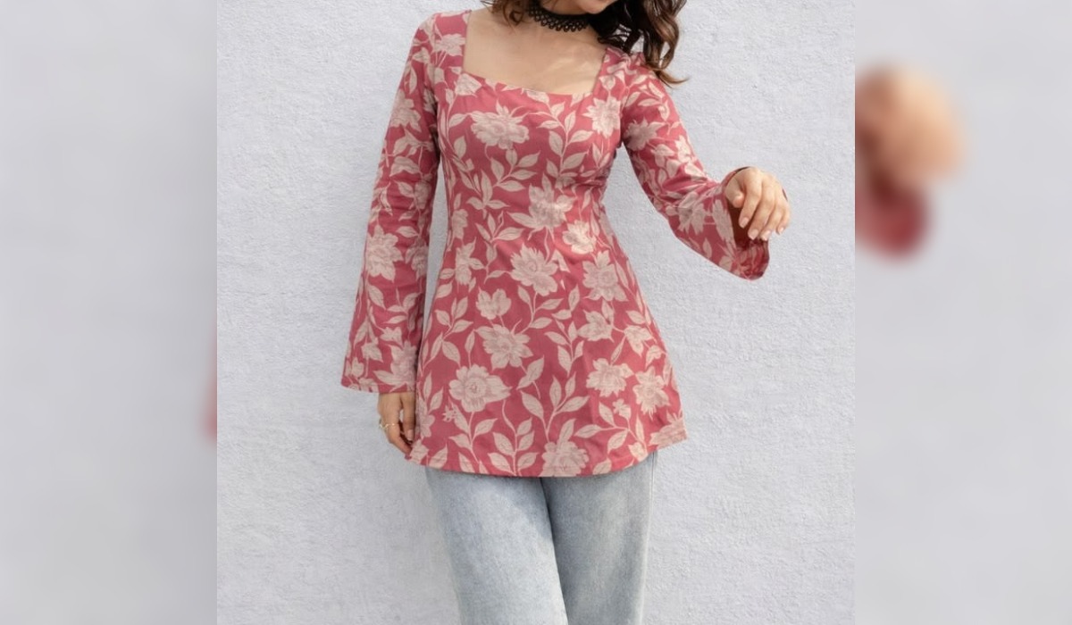 Floral Kurti Design