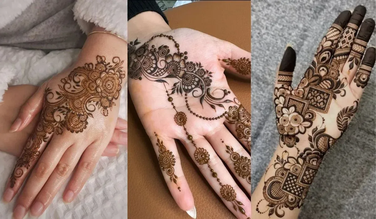 Easy Arabic Mehndi Design( Source: Social Media)