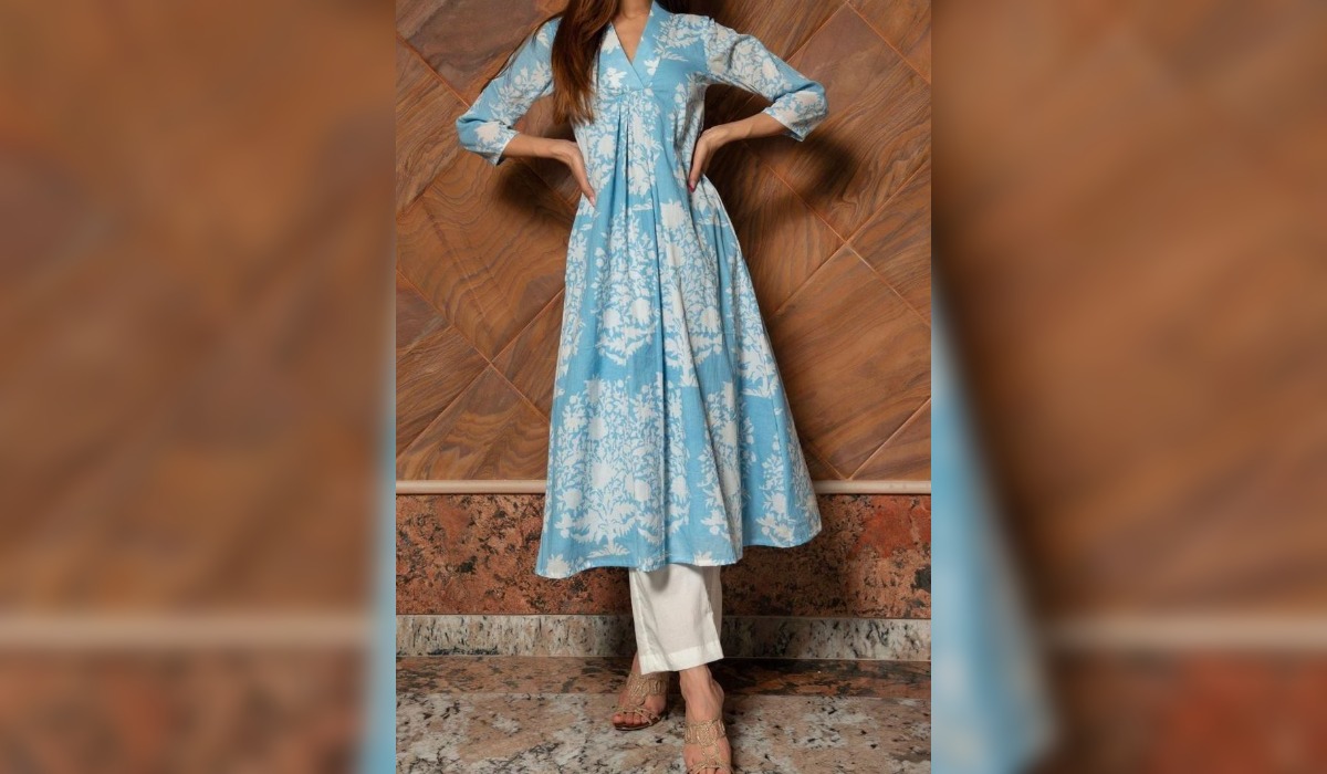 Floral Kurti Design
