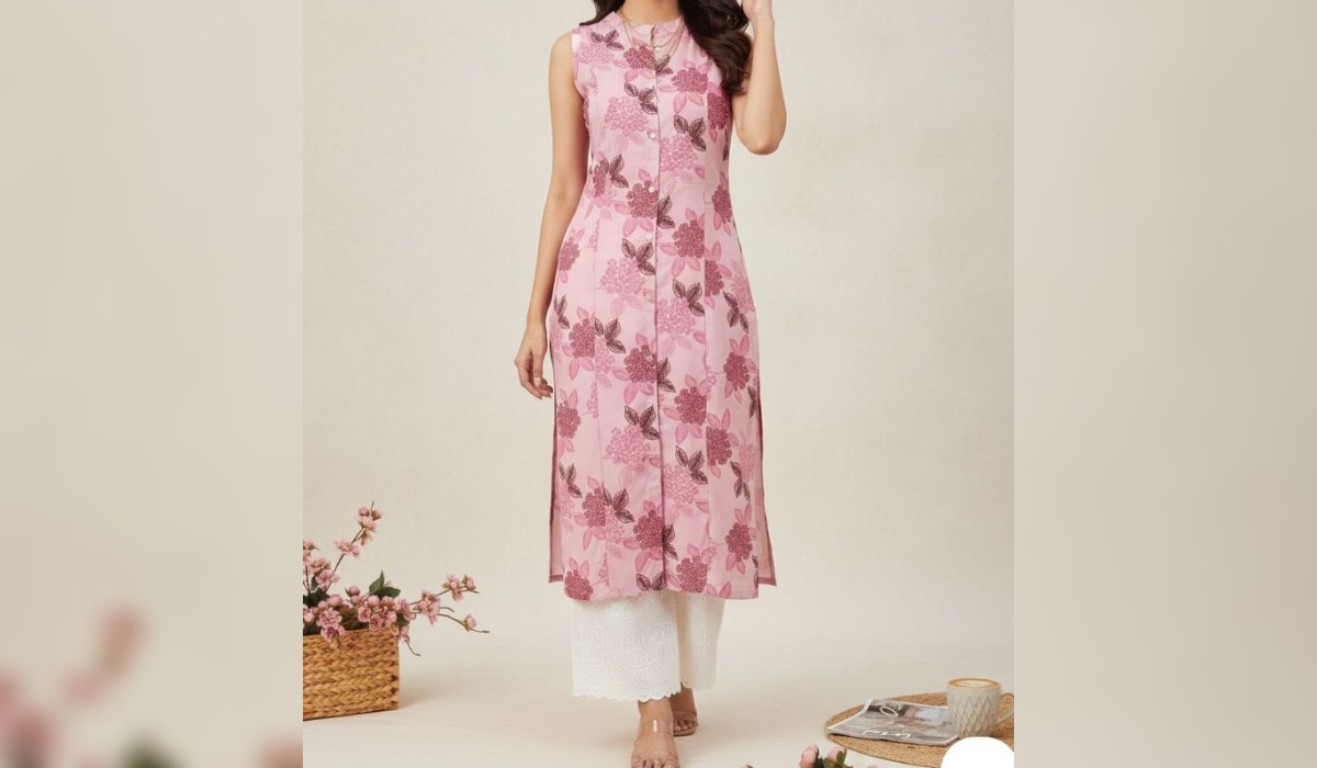 Flower Print Kurti