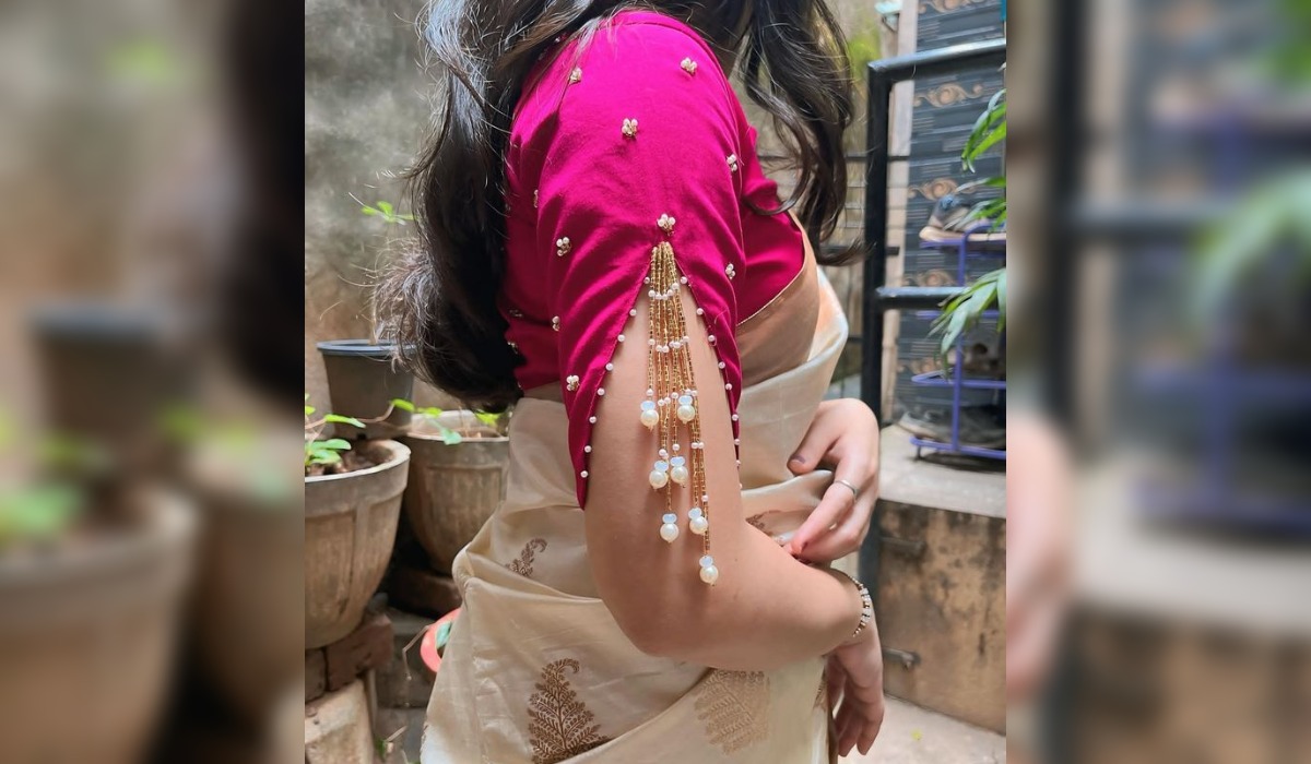 Latest Blouse Sleeve Designs for Saree
