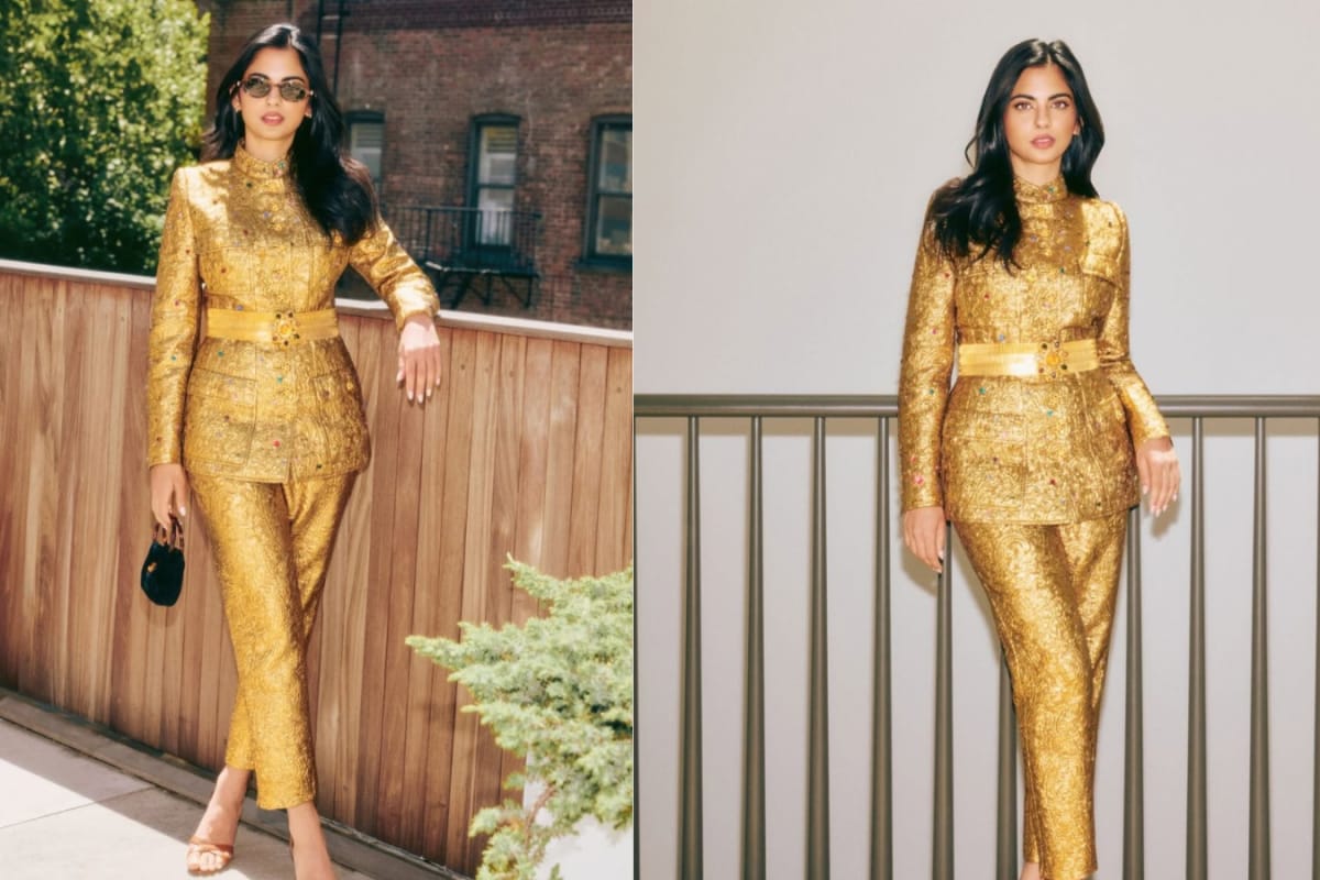 Isha Ambani Vintage Chanel Pantsuit