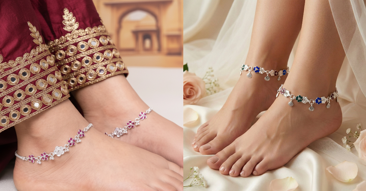 5 Gram Latest Silver Payal Designs( Source: Social Media)