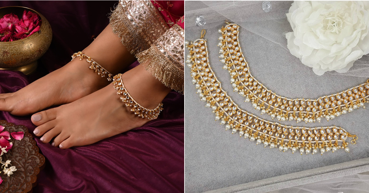 5 Gram Latest Silver Payal Designs