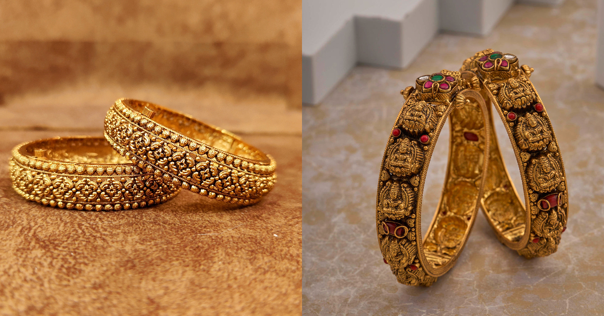Gold Bengali Bangles Design( Source: Social Media)