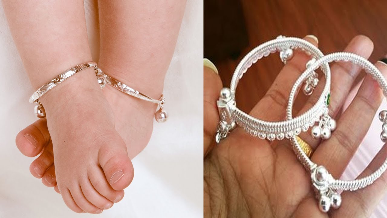 Silver Anklet Ideas for Baby Girl( Source: Social Media)