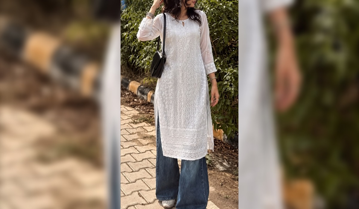 Kurti with Jeans Styling