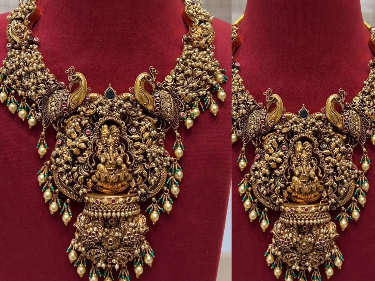 Temple Jewellery Necklace Designs( Source: Social Media)